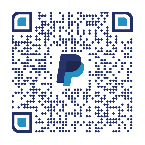 Scan to Donate via PayPal app